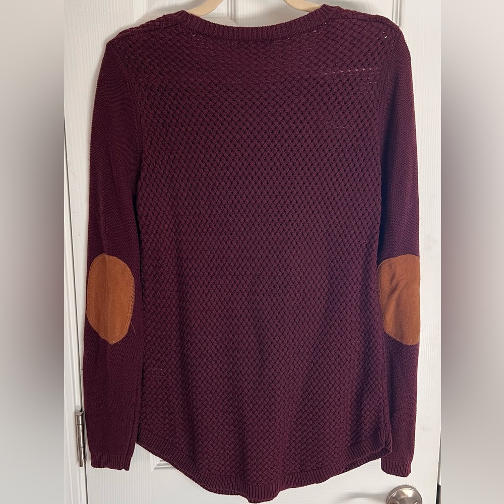 Lety & Me Small Stitch Fix Burgundy Sweater - Picture 2 of 3